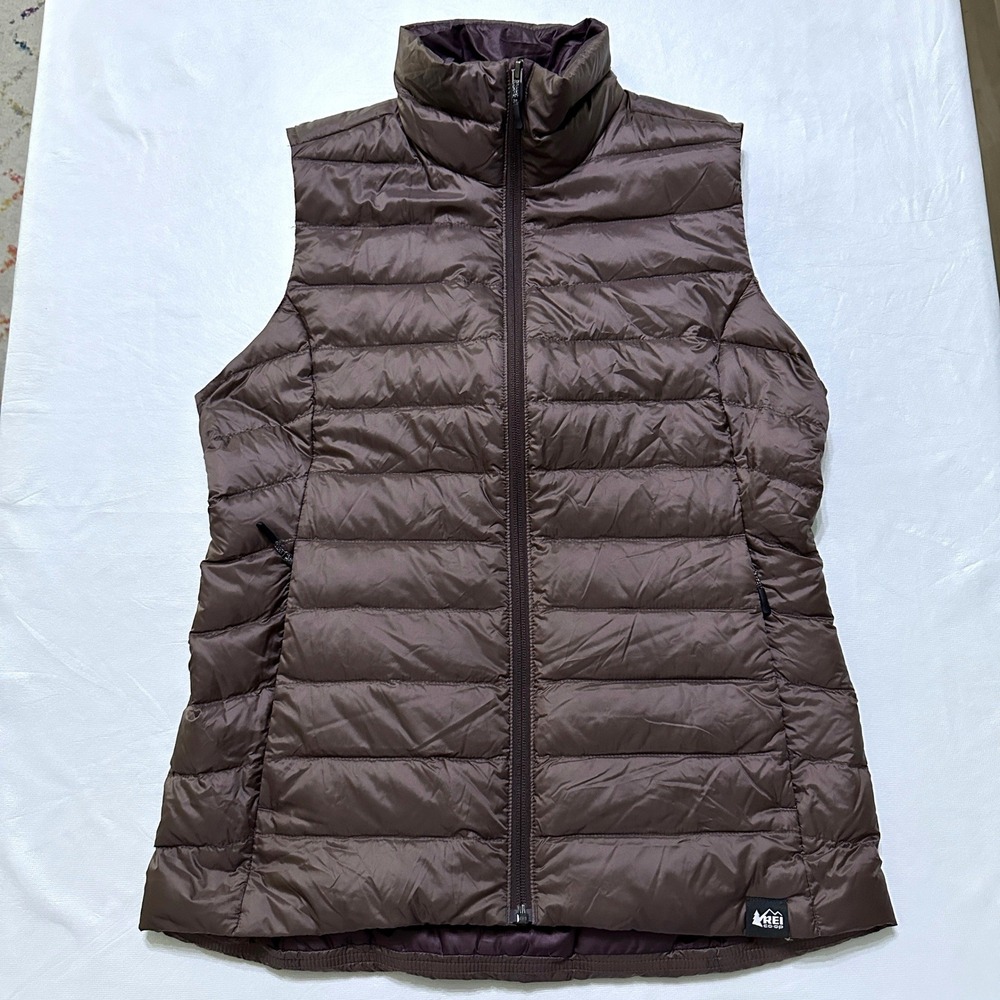 REI Co-op Puffer Down Vest Lightweight Small Gorpcore Outdoors Granola Basics